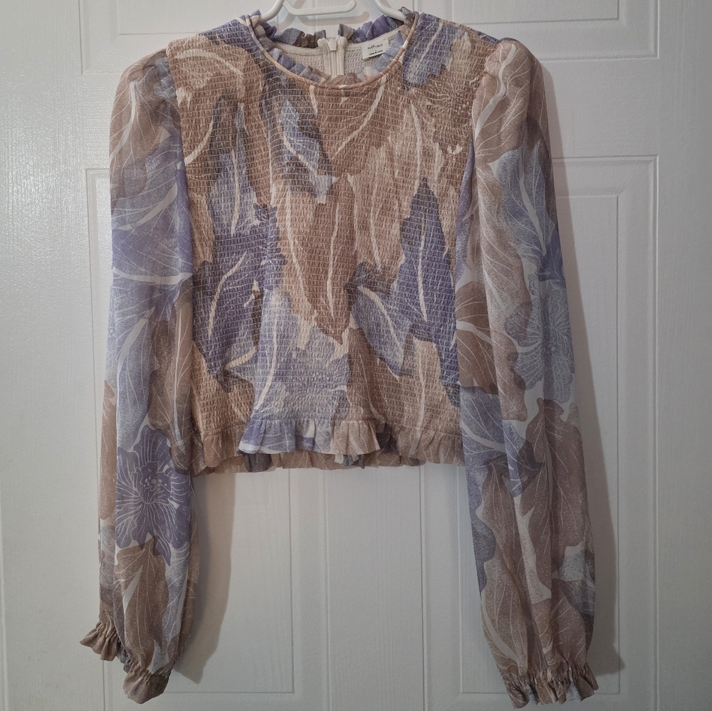 Aritzia Wilfred Tempest Blouse